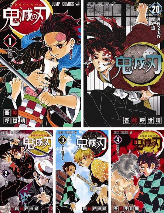 Demon Slayer: Kimetsu no Yaiba Vol. 1-20 Set