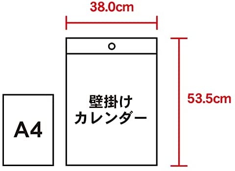 New Japan Calendar 2022 Wall Calendar Anniversary NK100