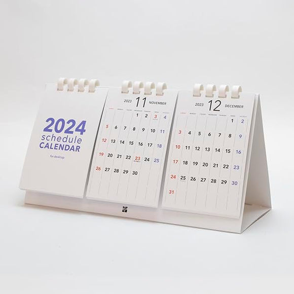 Itoya 2024 Part 1 Calendar Desk 3 Months