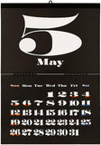 Itoya 2024 Black Wall Calendar