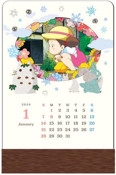 Ensky My Neighbor Totoro (Tonari no Totoro) 2024 kasanaru Calendar CL-083