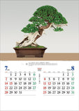 Todan 2024 Wall Calendar Japanese Heart Bonsai CL24-1073