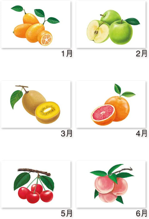 New Japan Calendar 2023 Wall Calendar Fruit Memo Calendar NK444