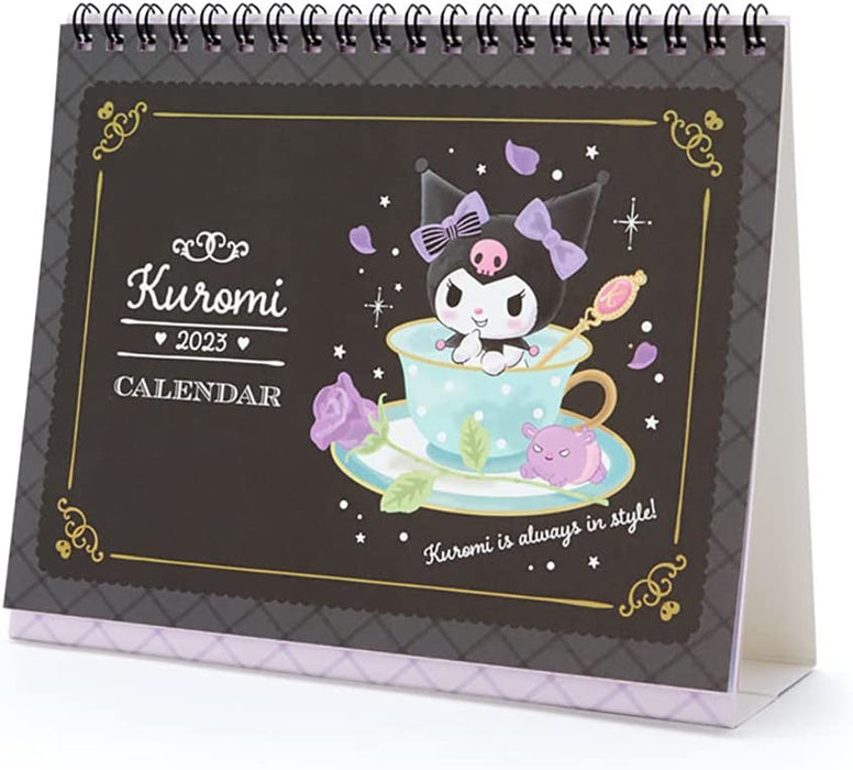 Sanrio 2023 Desktop Calendar Kuromi 3 Months 203033