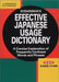 Kodansha's Effective Japanese Usage Dictionary A Concise Explanation of Frequently Confused Words and Phrases - Dictionary