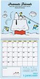 Sanrio 2023 Wall Calendar Snoopy 3 Months 204544