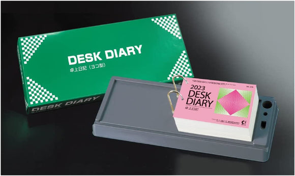 New Japan Calendar 2023 Desk Calendar Desk Diary Horizontal Type NK8475