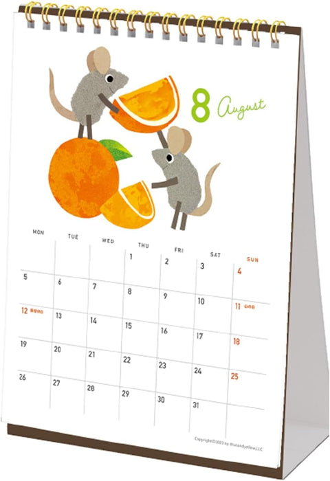 Gakken Sta:Ful 2024 Calendar Leo Lionni's Friends Desk Calendar M09526