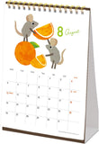 Gakken Sta:Ful 2024 Calendar Leo Lionni's Friends Desk Calendar M09526