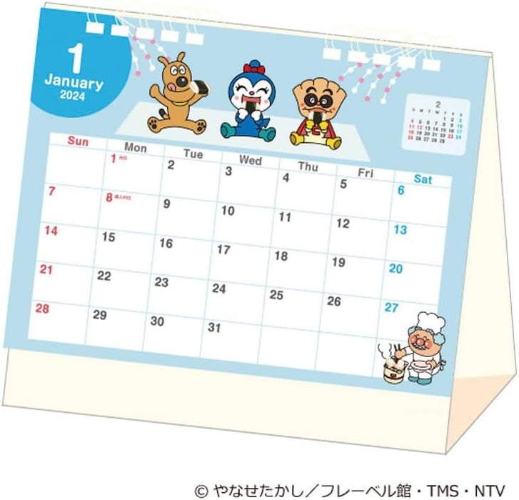 Anpanman 2024 Desk Calendar CL-006