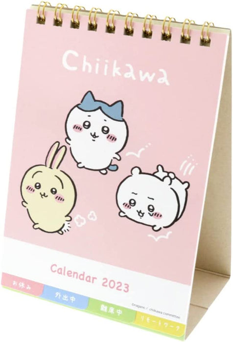 Sun-Star Stationery Chiikawa 2023 Desktop Calendar with Message S8519854