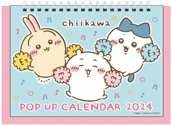 Ensky Chiikawa 2024 Pop Up Desk Calendar CL-075
