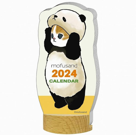 2024 mofusand Calendar/Die Cut Desk Calendar No.184