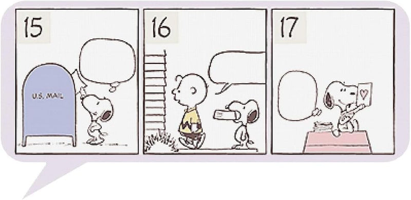 2024 PEANUTS (Snoopy) Comic Design Calendar No.177
