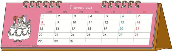 Sun-Star Stationery Moomin 2024 Desk Calendar Moomin S8520585