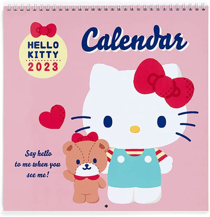 Sanrio 2023 Wall Calendar Hello Kitty 3 Months 204382