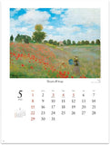 New Japan Calendar 2022 Wall Calendar Musee d'Orsay Small NK460