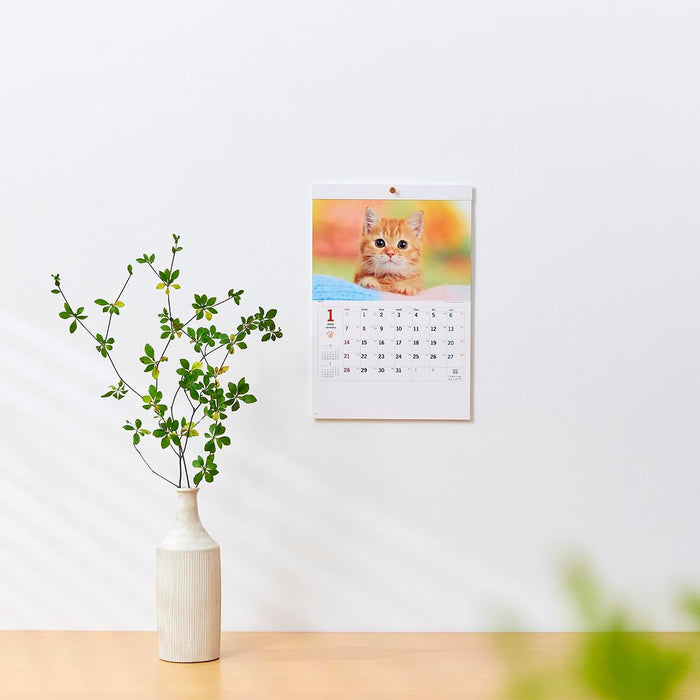 New Japan Calendar 2024 Wall Calendar Thank you! Cat NK455