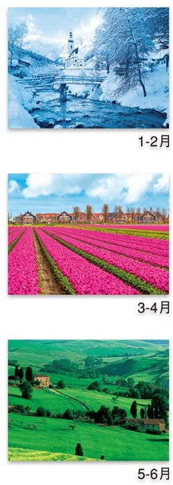 New Japan Calendar 2022 Wall Calendar Colors NK40