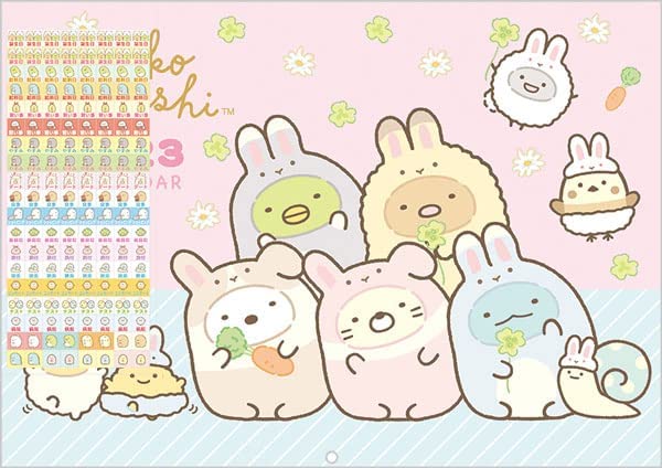 San-X 2023 Sumikko Gurashi Wall Calendar CD37101