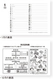 New Japan Calendar 2023 Desk Calendar Minnade Bousai NK566