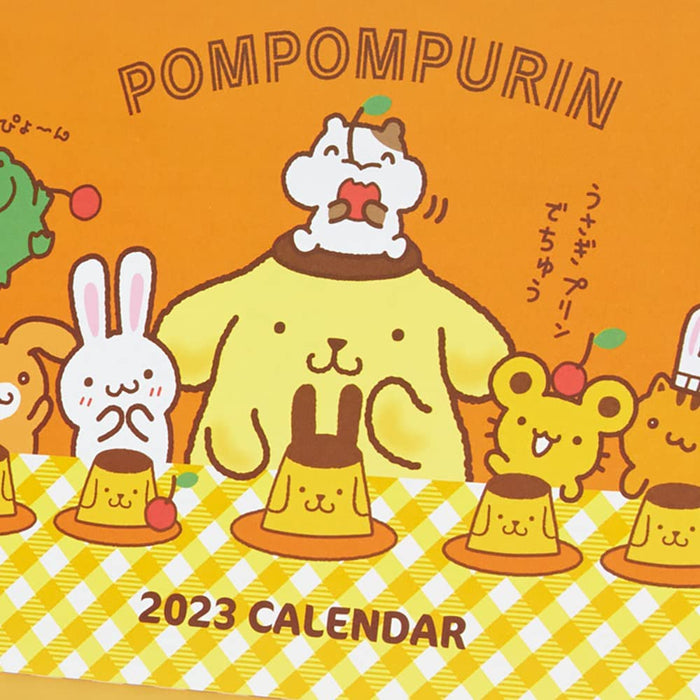 Sanrio 2023 Desktop Calendar Pompompurin 3 Months 202924