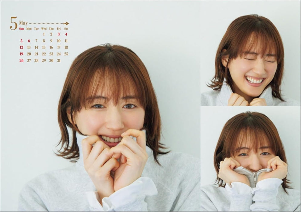 Haruka Ayase 2024 Desk Calendar CL24-0174