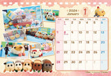 Ensky Pui Pui Molcar 2024 Desk Calendar CL-096