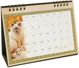 Ivory Cats 2024 Desk Calendar 1360K56070