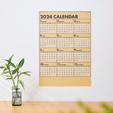 New Japan Calendar 2024 Wall Calendar Timeline: Craft Plan NK345