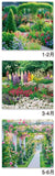 New Japan Calendar 2022 Wall Calendar English Garden NK405