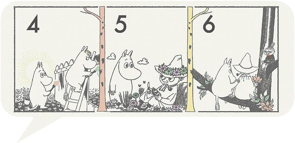 2024 Moomin Comic Design Calendar No.178