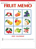 New Japan Calendar 2023 Wall Calendar Fruit Memo Calendar NK444