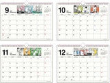 Sun-Star Stationery Moomin 2024 Wall Calendar Moomin S8520267