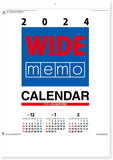 New Japan Calendar 2024 Wall Calendar Wide Memo Calendar NK185