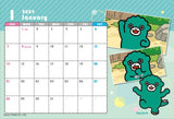 Ensky Chibi Godzilla Raids Again (Chibi Godzilla no Gyakushuu) 2024 Desk Calendar CL-119