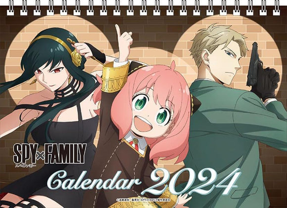 Ensky TV Anime 'SPY x FAMILY' 2024 Desk Calendar CL-013