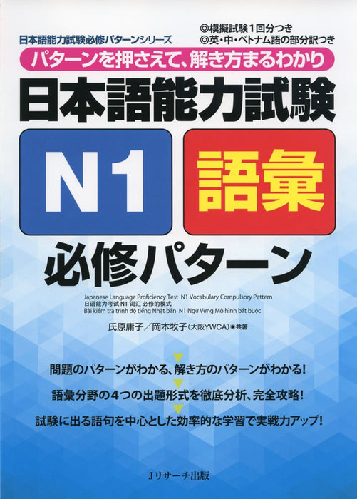 Japanese Language Proficiency Test N1 Vocabulary Compulsory Pattern