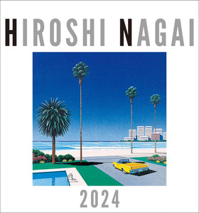 Try-X 2024 Wall Calendar Hiroshi Nagai CL-469 39x36cm