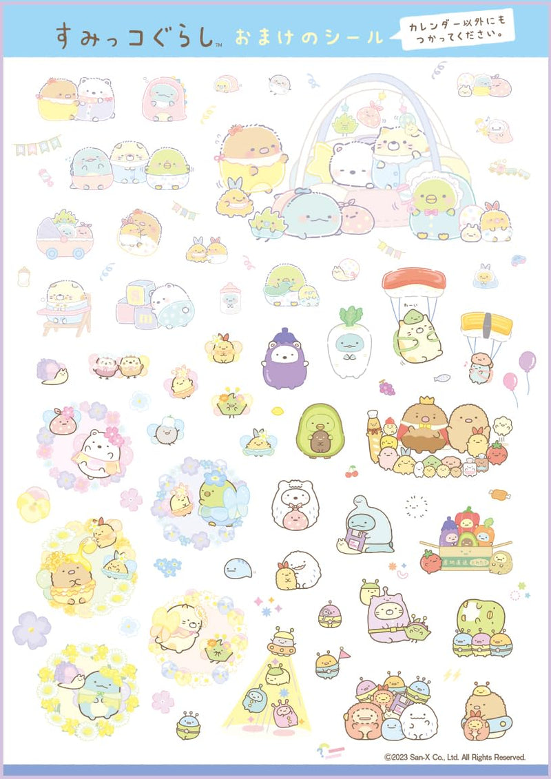 2024 Sumikko Gurashi Desk Calendar