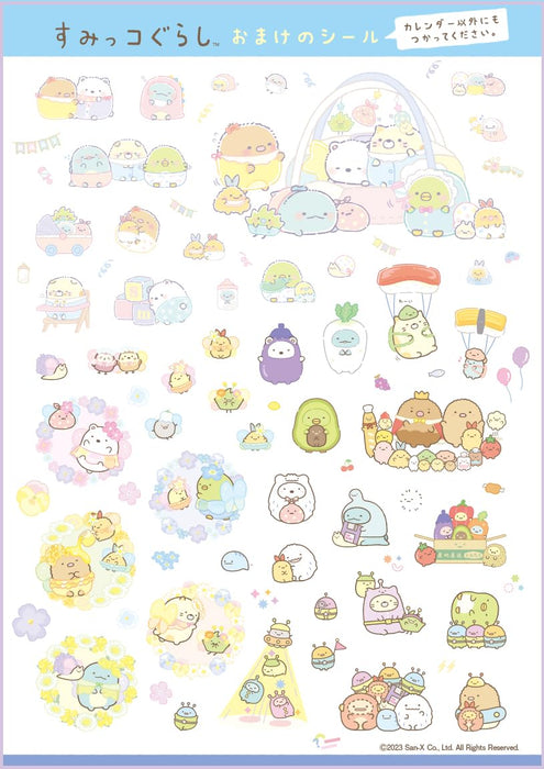 2024 Sumikko Gurashi Desk Calendar