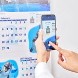 New Japan Calendar 2023 Wall Calendar Healing Aquarium NK928
