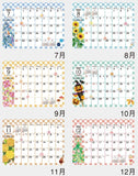 Hagoromo Ichimatsu 2024 Desk Calendar CL24-1012
