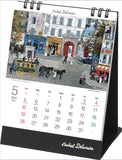 Todan 2024 Desk T Calendar Michel Delacroix CL24-1091