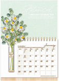 2024 Flower Vase Calendar/Camomile No.199