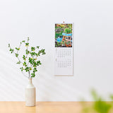 New Japan Calendar 2024 Wall Calendar Small Green NK428