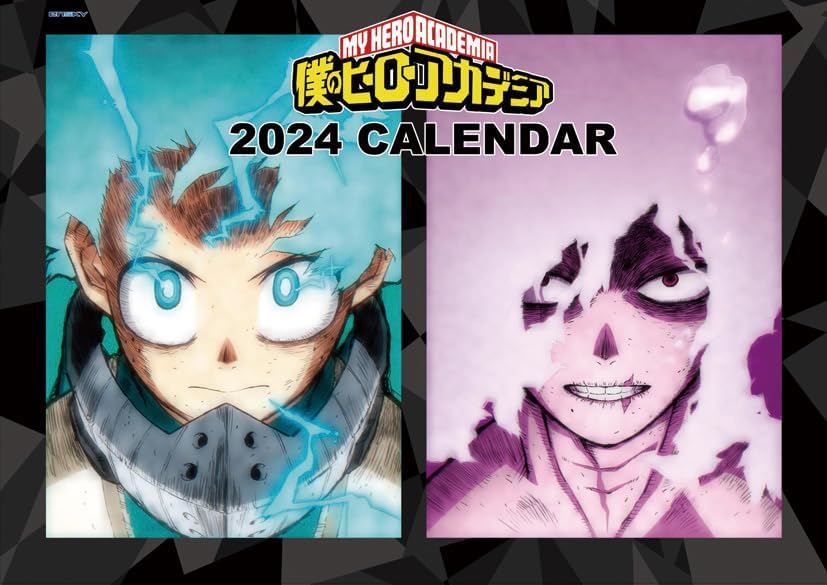 Ensky TV Anime 'My Hero Academia' 2024 Wall Calendar CL-029