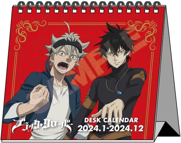 Black Clover Desk Calendar 2024