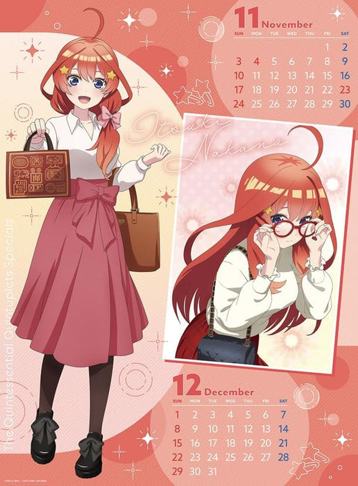 Ensky The Quintessential Quintuplets 2024 Wall Calendar CL-038