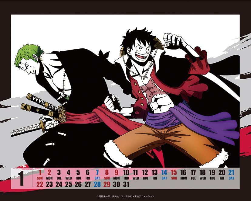 Toei Animation ONE PIECE 2023 Desktop Calendar CL-012